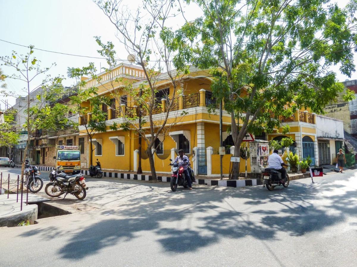 La Villa Pondi Cherie Centertownbeachauroville Puducherry Eksteriør billede